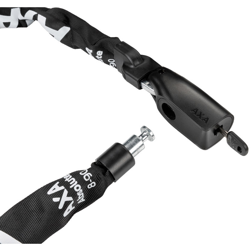 Axa antivol à chaîne absolu 8-90cm noir