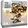 Lumières de Noël 320 LED blanc très chaud