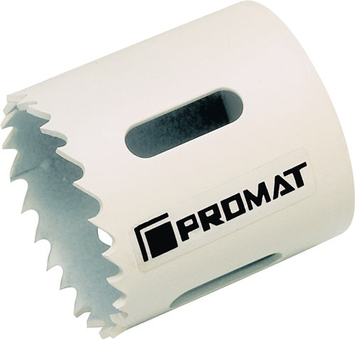 Scie cloche Promat tecwerk | scie-d. 48 mm profondeur de coupe 38 mm | 4 6 dents combinées hss-bimétal | sans accessoires - 4000814546