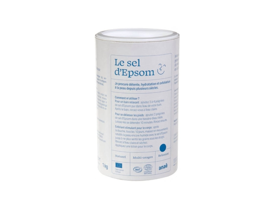 Anae epsom sel de magnésium sulfate 1 kg