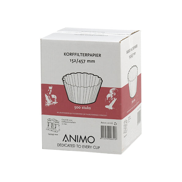 Papier filtre panier Animo 152 457 (500 pièces)