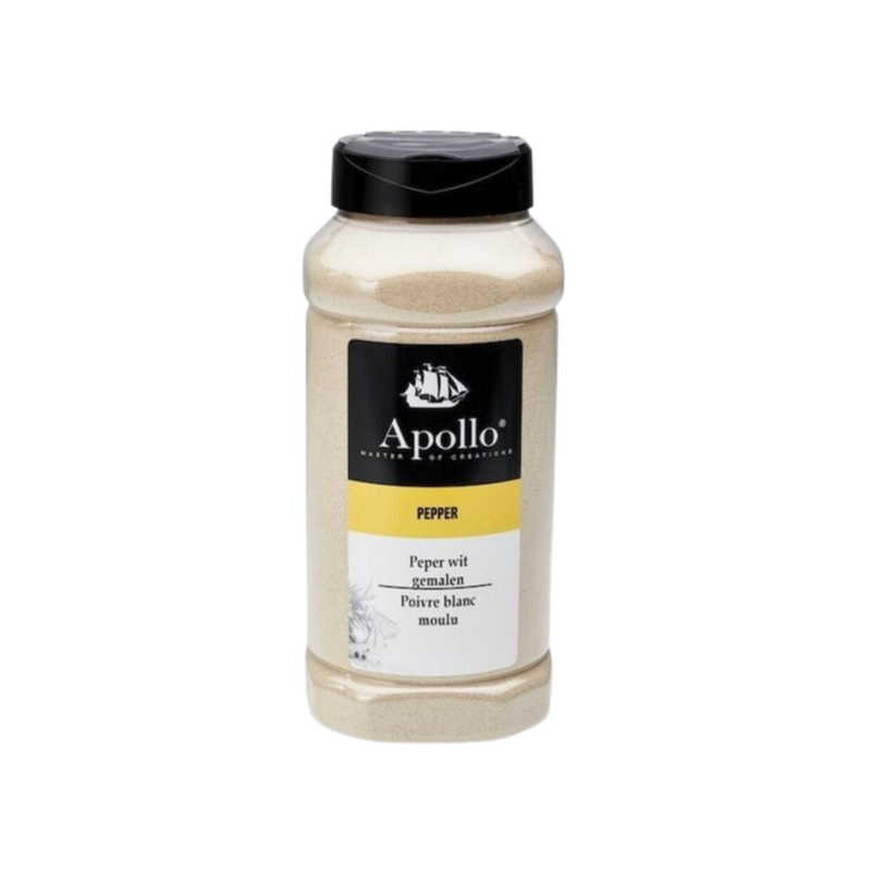 Poivre Apollo blanc moulu 435 gr