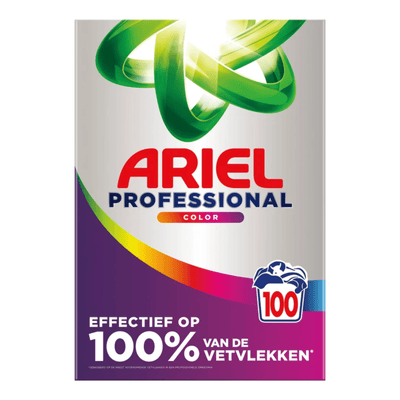 Lessive couleur professionnelle Ariel 100 cuillères (5,5kg)