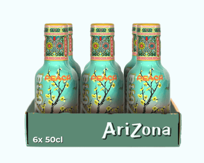 Bouchon de pêche au thé vert d'Arizona (6x 50cl)