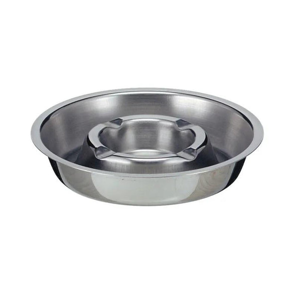 Cendrier en acier inoxydable (16cm)