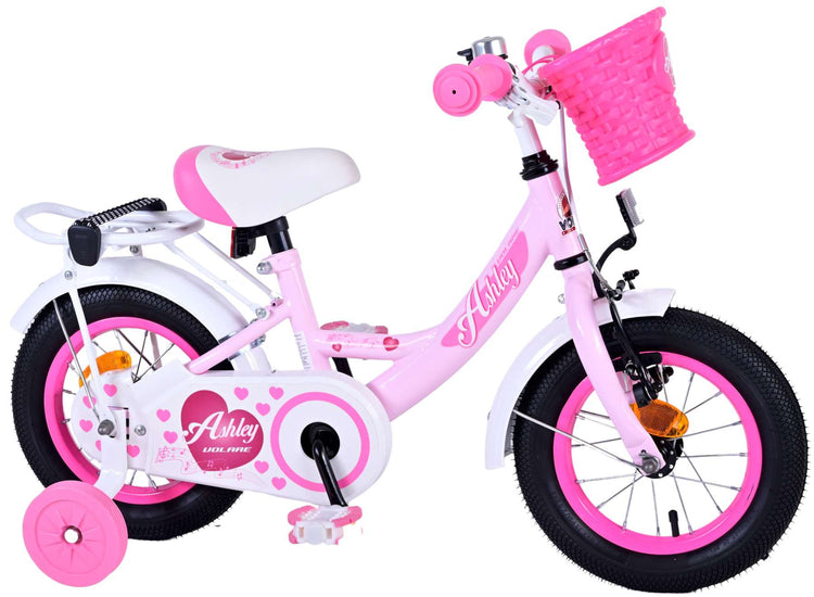 Volare Ashley Children's Bicycle - Girls - 12 pouces - rose