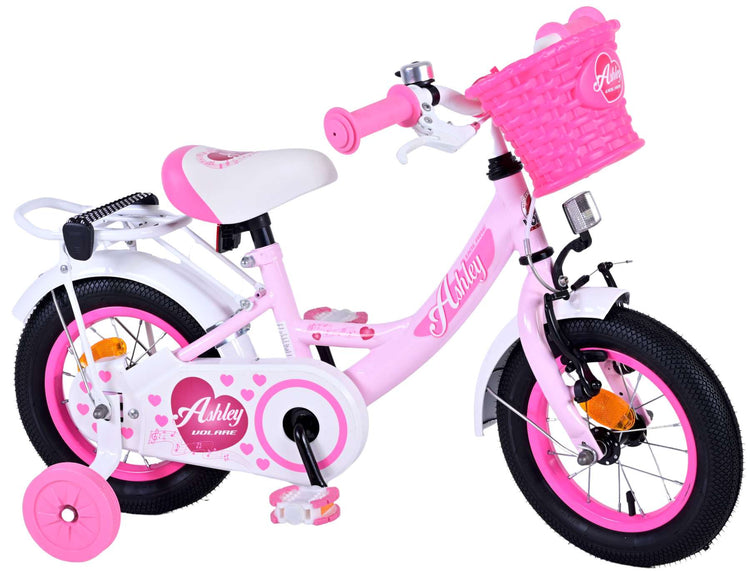 Volare Ashley Children's Bicycle - Girls - 12 pouces - rose