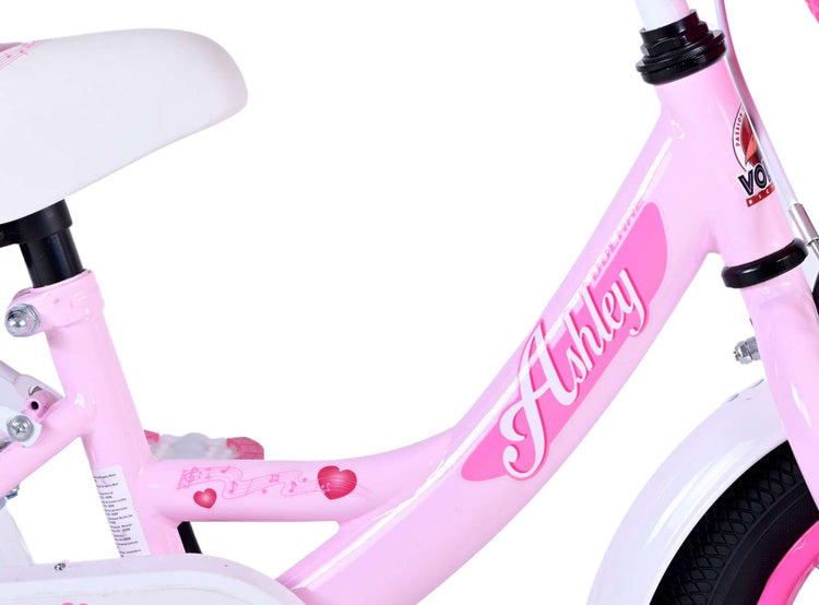 Volare Ashley Children's Bicycle - Girls - 12 pouces - rose