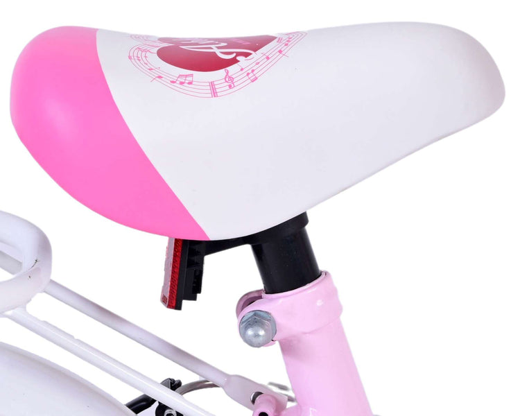 Volare Ashley Children's Bicycle - Girls - 12 pouces - Pink - deux freins à main