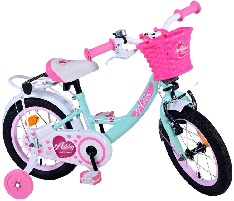 Volare Ashley Children's Bicycle - Girls - 14 pouces - vert