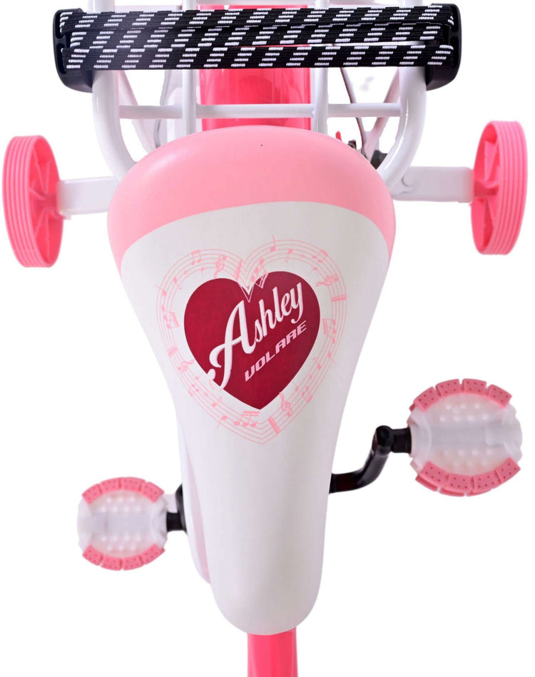 Volare Ashley Children's Bicycle - Girls - 14 pouces - Rose rouge