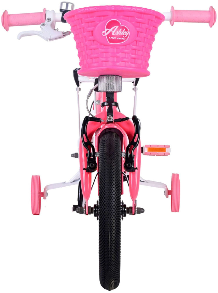 Volare Ashley Children's Bicycle - Girls - 14 pouces - Rose rouge