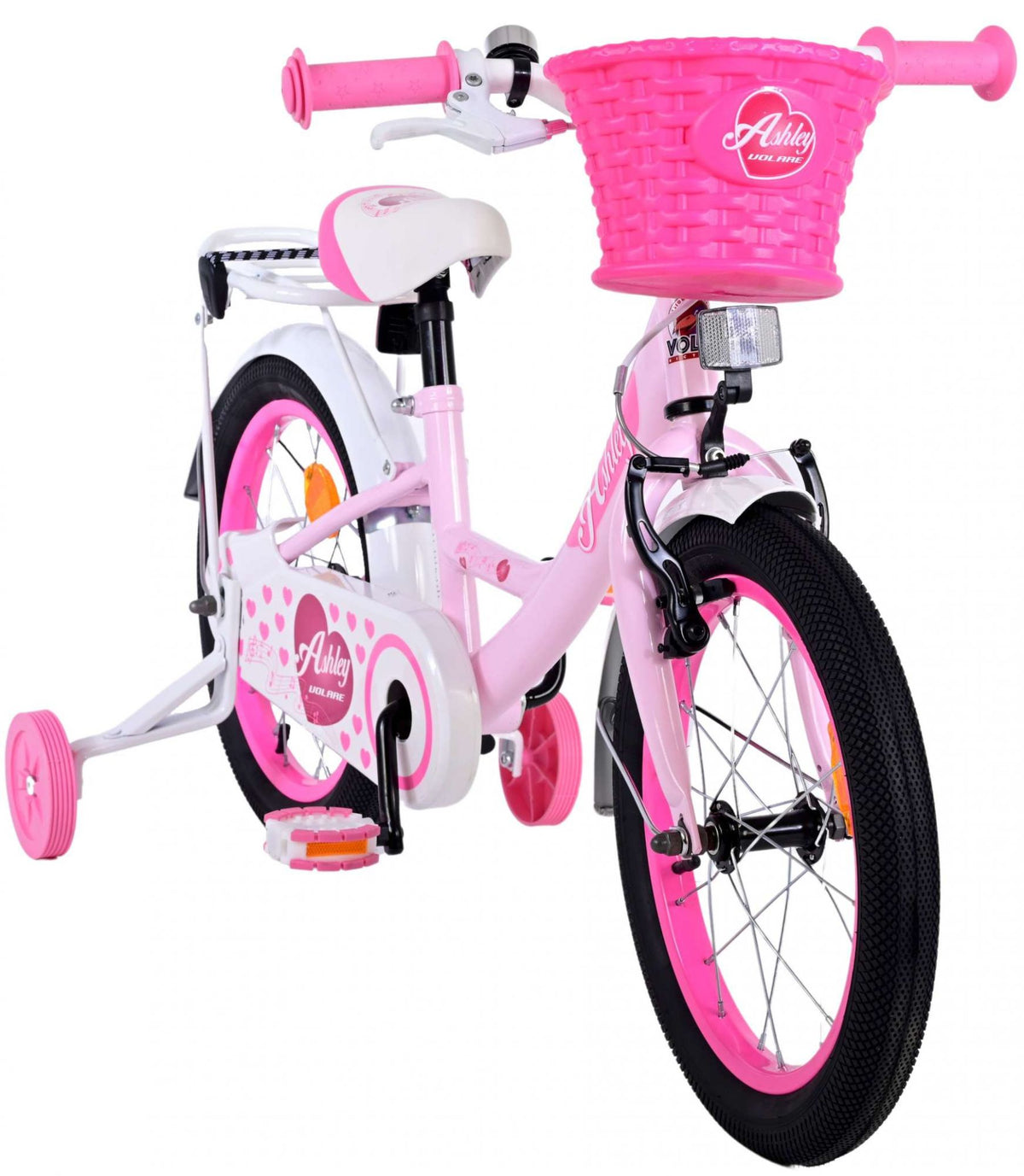 Volare Ashley Children's Bicycle - Girls - 16 pouces - rose