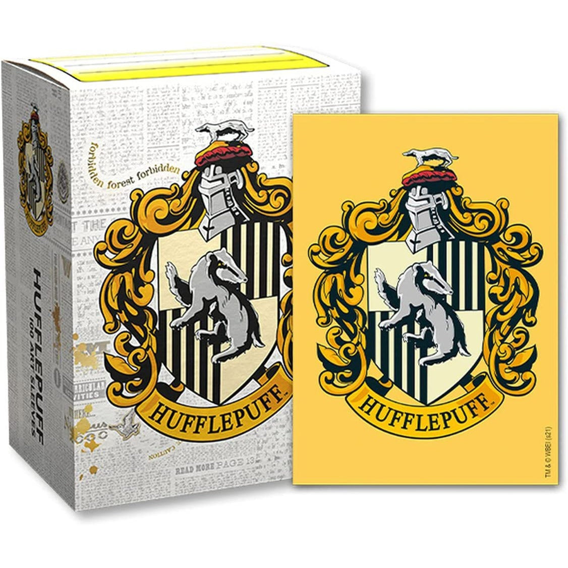 Asmodee Bouclier du dragon Art brossé Monde des sorciers Huff