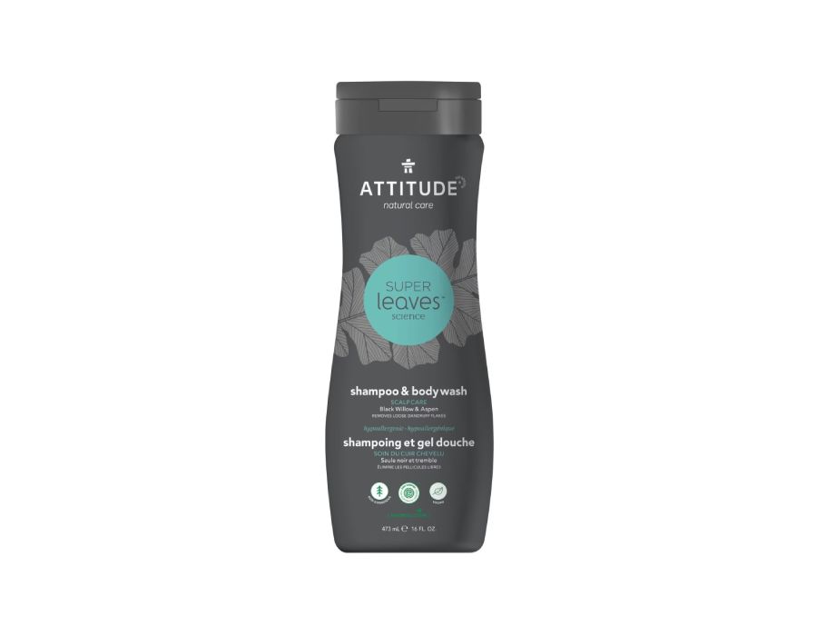Attitude Super Leave Shampooing Shampooing Down Gel pour les hommes - SCALP CARE