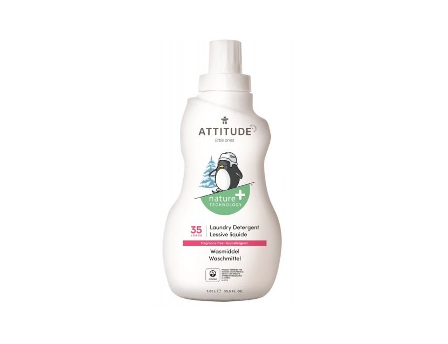 Attitude nature + petits-petits du détergent liquide - sans 35wasjes 35wasjes