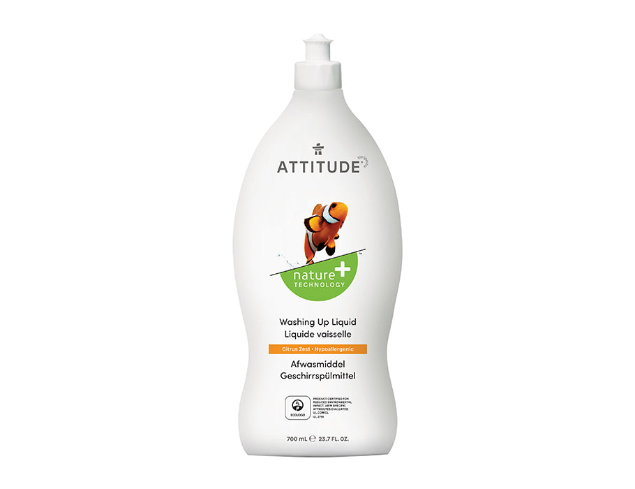 Attitude nature + détergent agrume zeste