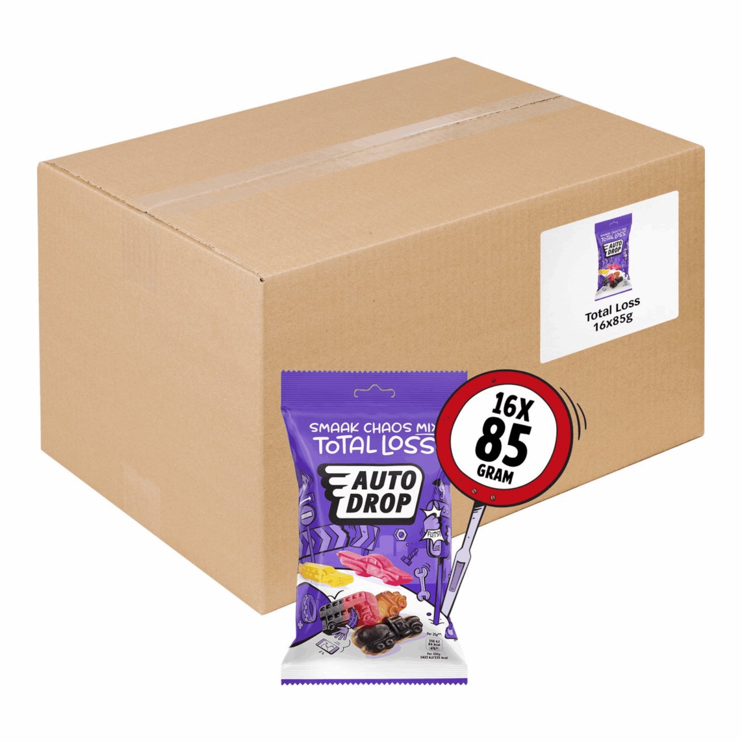 Pack de collations Autodrop perte totale (16x 85gr)
