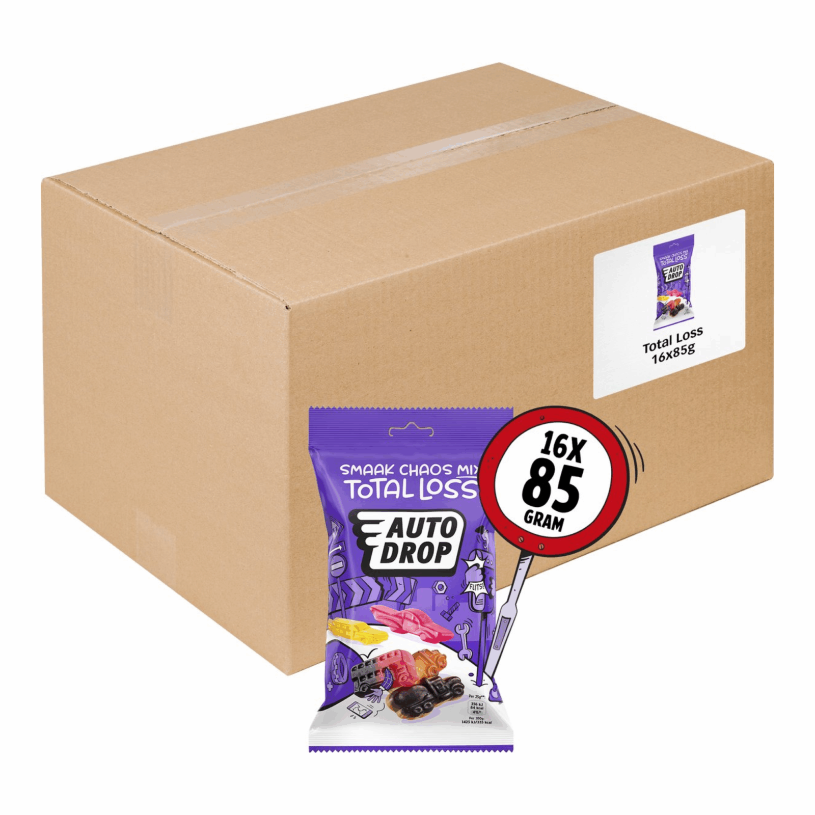 Pack de collations Autodrop perte totale (16x 85gr)