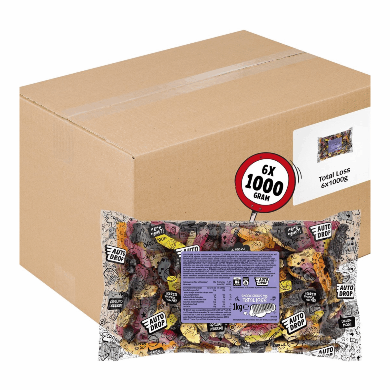 Perte totale Autodrop (6x1kg)