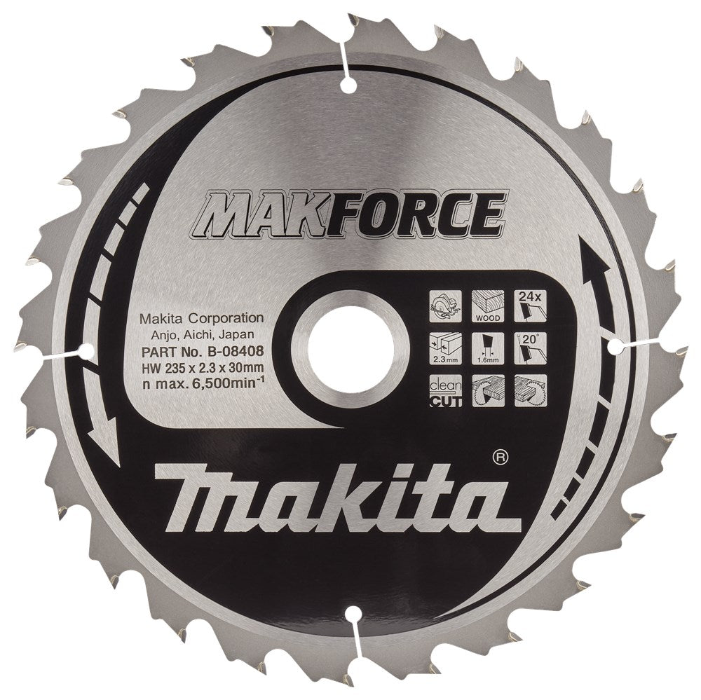 Makita scie à bois 235x30x24t 20g - b-08408