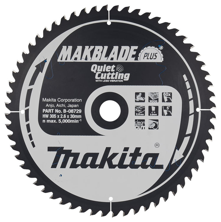 Makita scie à bois 305x30x60t 5g - b-08729