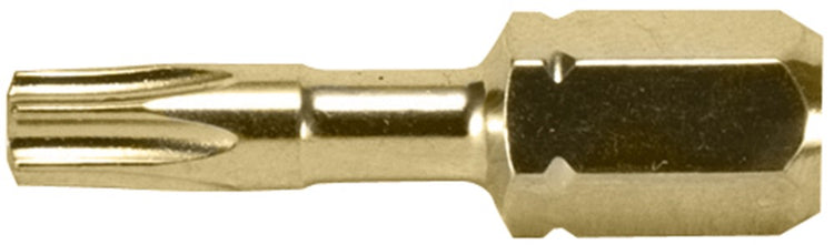 Makita xtt tournevis à percussion longueur de mèche 25mm enregistrement 1 taille 4 bits t15