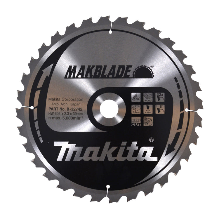 Accessoires Makita lame de scie à tronçonner bois - b-32742