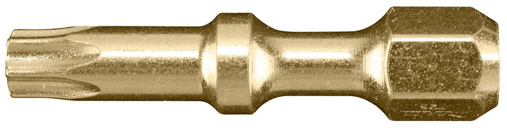 Makita xtt tournevis à percussion embout torx longueur 30mm enregistrement 1 4 bits taille T10