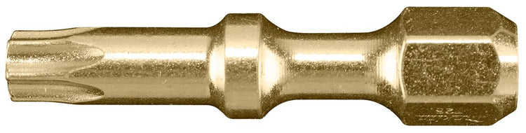 Makita xtt tournevis à percussion embout torx longueur 30mm enregistrement 1 4 bits taille T10