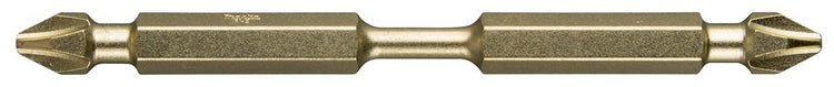 Makita xtt tournevis à percussion longueur de mèche 90mm enregistrement 1 taille 4 bits ph2