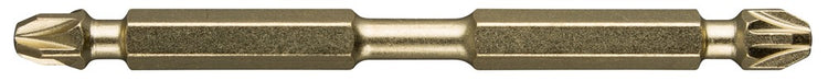 Accessoires Makita xtt tournevis à percussion longueur 90mm enregistrement 1 taille 4 bits pz3 - b-45266
