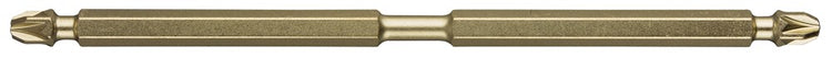 Makita xtt tournevis à percussion longueur de mèche 150mm enregistrement 1 taille 4 bits pz3