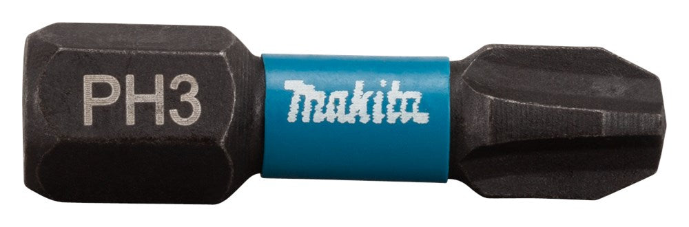 Makita accessoires tournevis à percussion noir ph3x25mm - b-63622