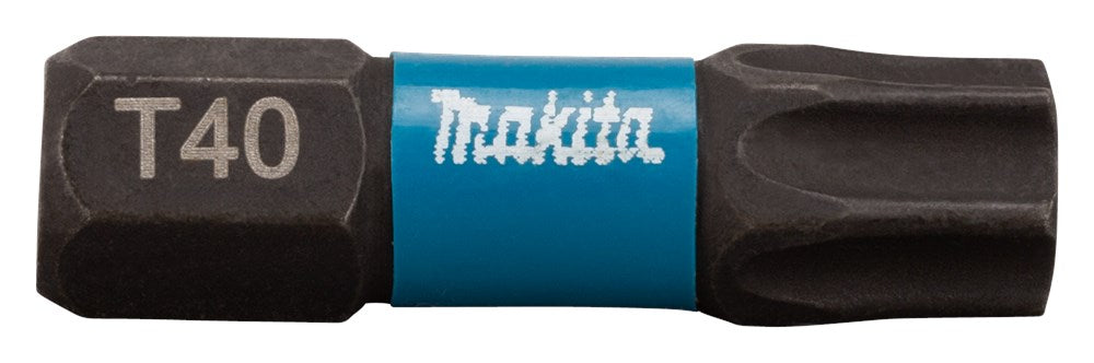 Makita accessoires tournevis à percussion noir t40x25mm - b-63703