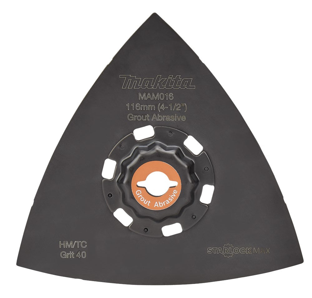 Accessoires Makita mam016 patin de ponçage hm 116mm k40 - b-66569