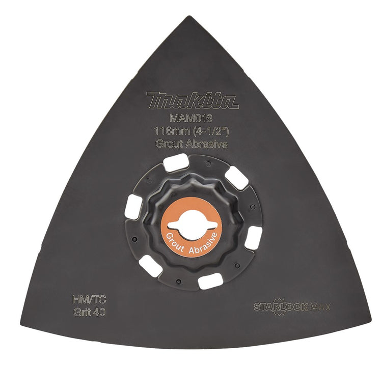 Accessoires Makita mam016 patin de ponçage hm 116mm k40 - b-66569