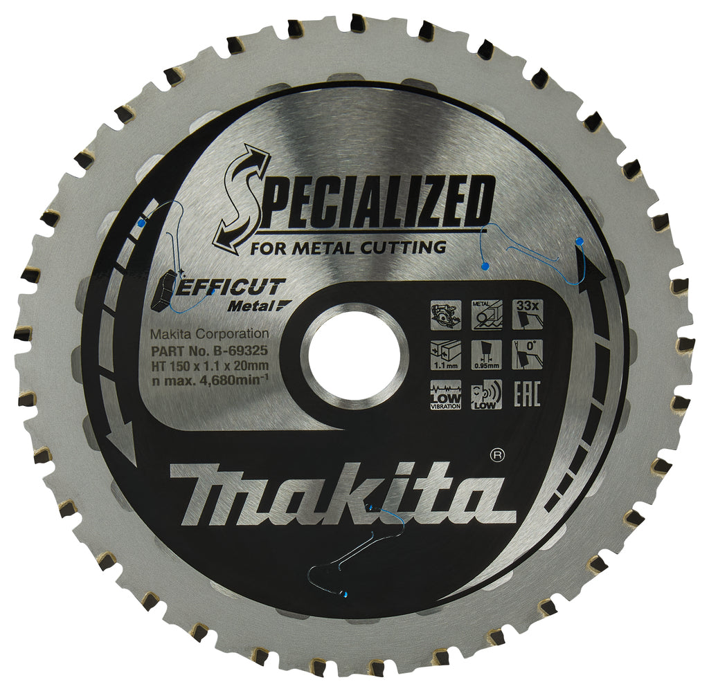 Makita accessoires cerclezaagblad acier – b-69325