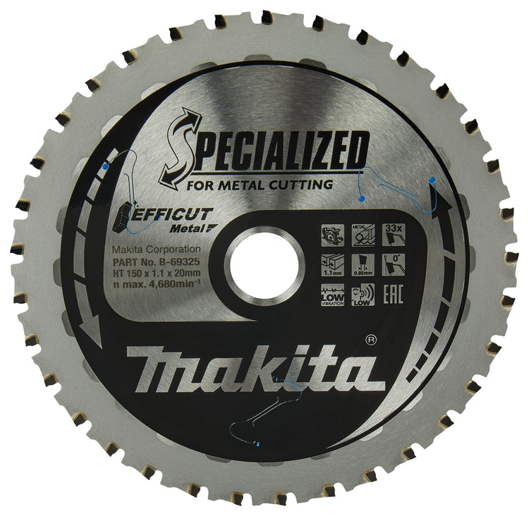 Makita accessoires cerclezaagblad acier – b-69325