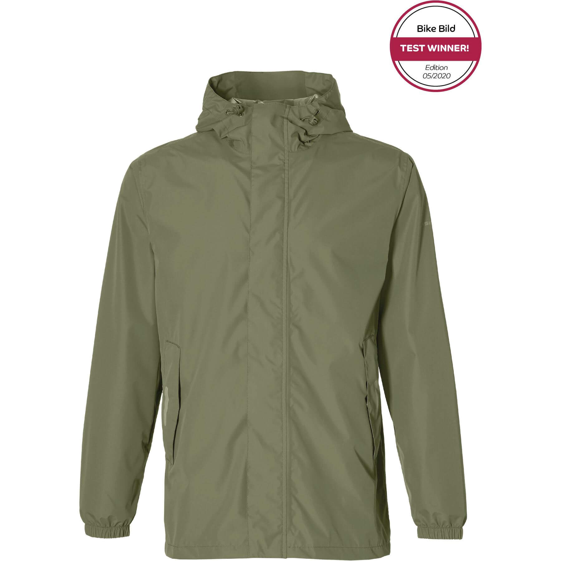 Basil imperméable hoga unisexe vert olive s