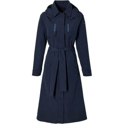 Basil trench coat mosse dames bleu nuit xl