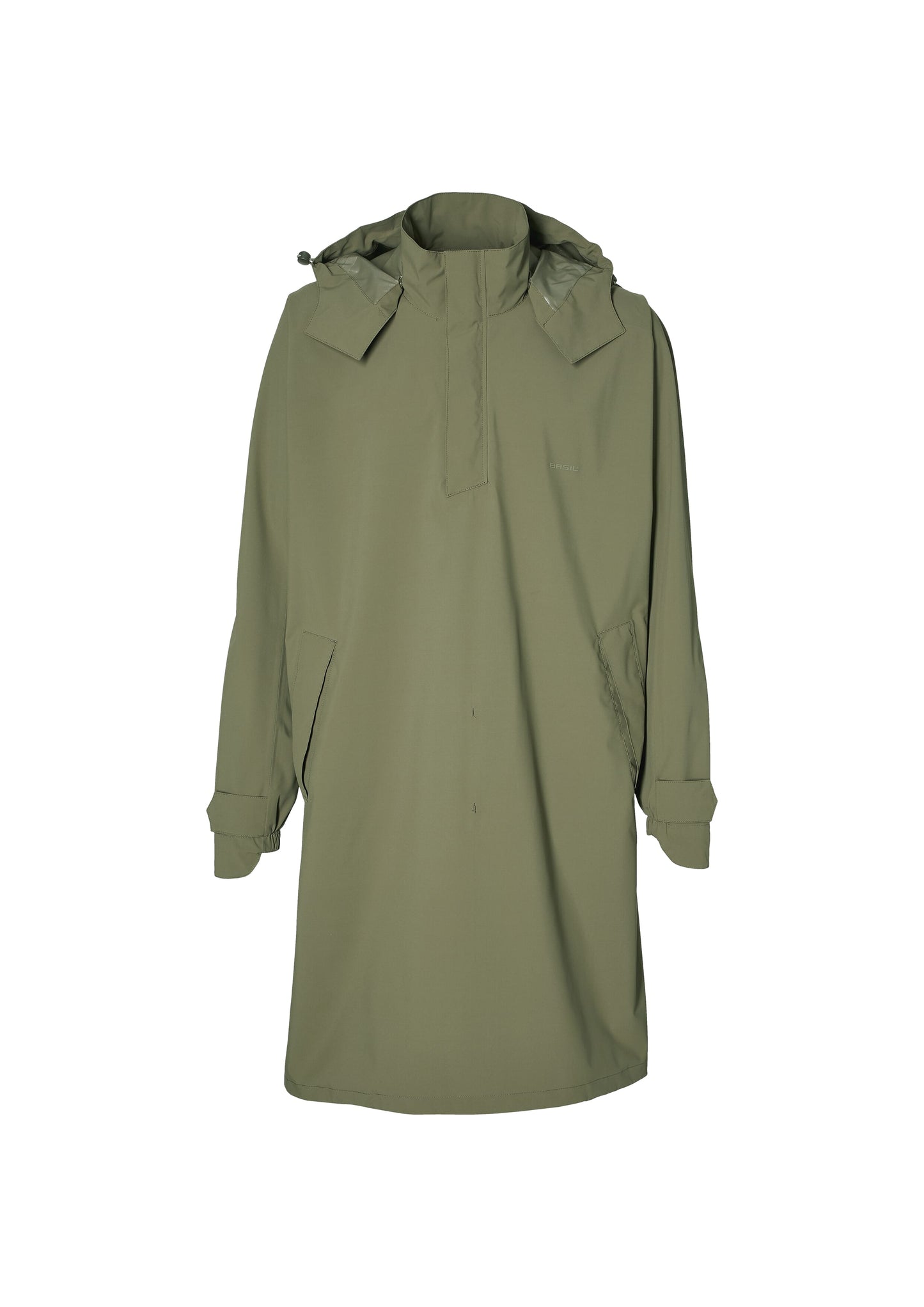 Basil poncho mosse unisexe vert olive xl xxl