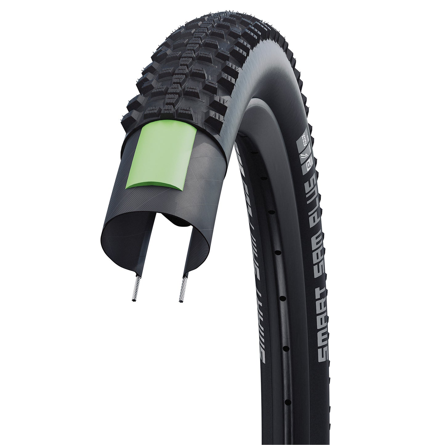Extérieur Schwalbe 26-2.10 (54-559) Smart Sam Plus Performance SW