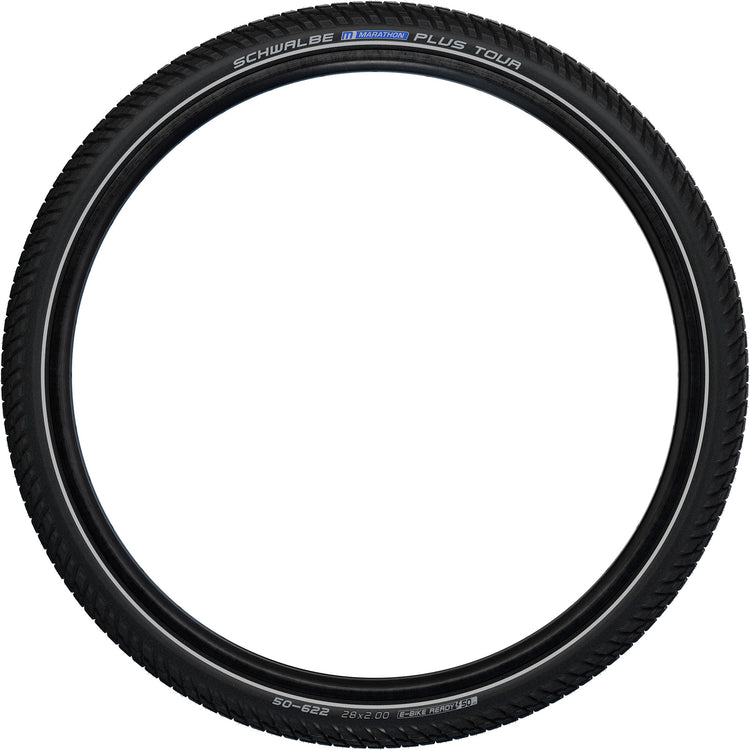 Schwalbe marathon plus smartguard extérieur 28 x 1,40 37-622 mm - noir avec réflexion