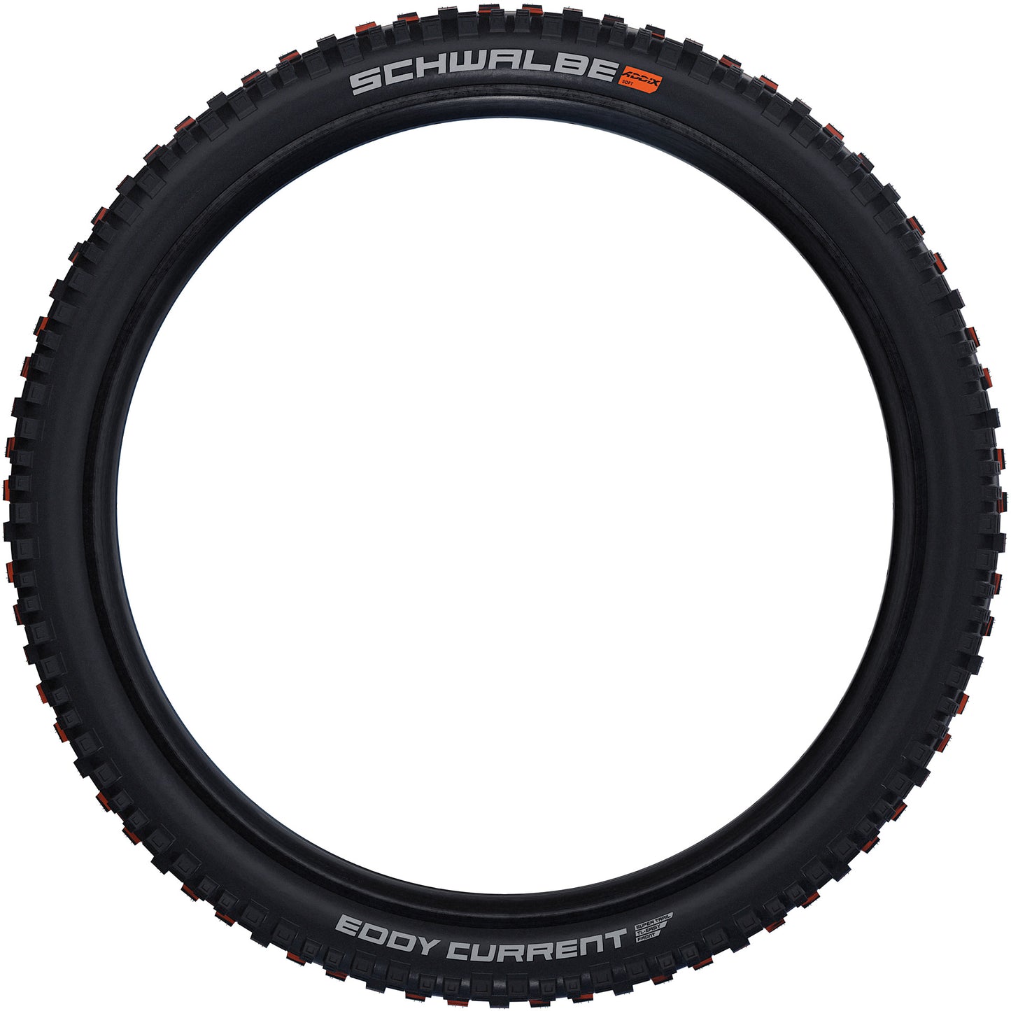 SCHWALBE TIRE 29-2.60 (65-622) Eddy Current Front Evo Black Pliage Band
