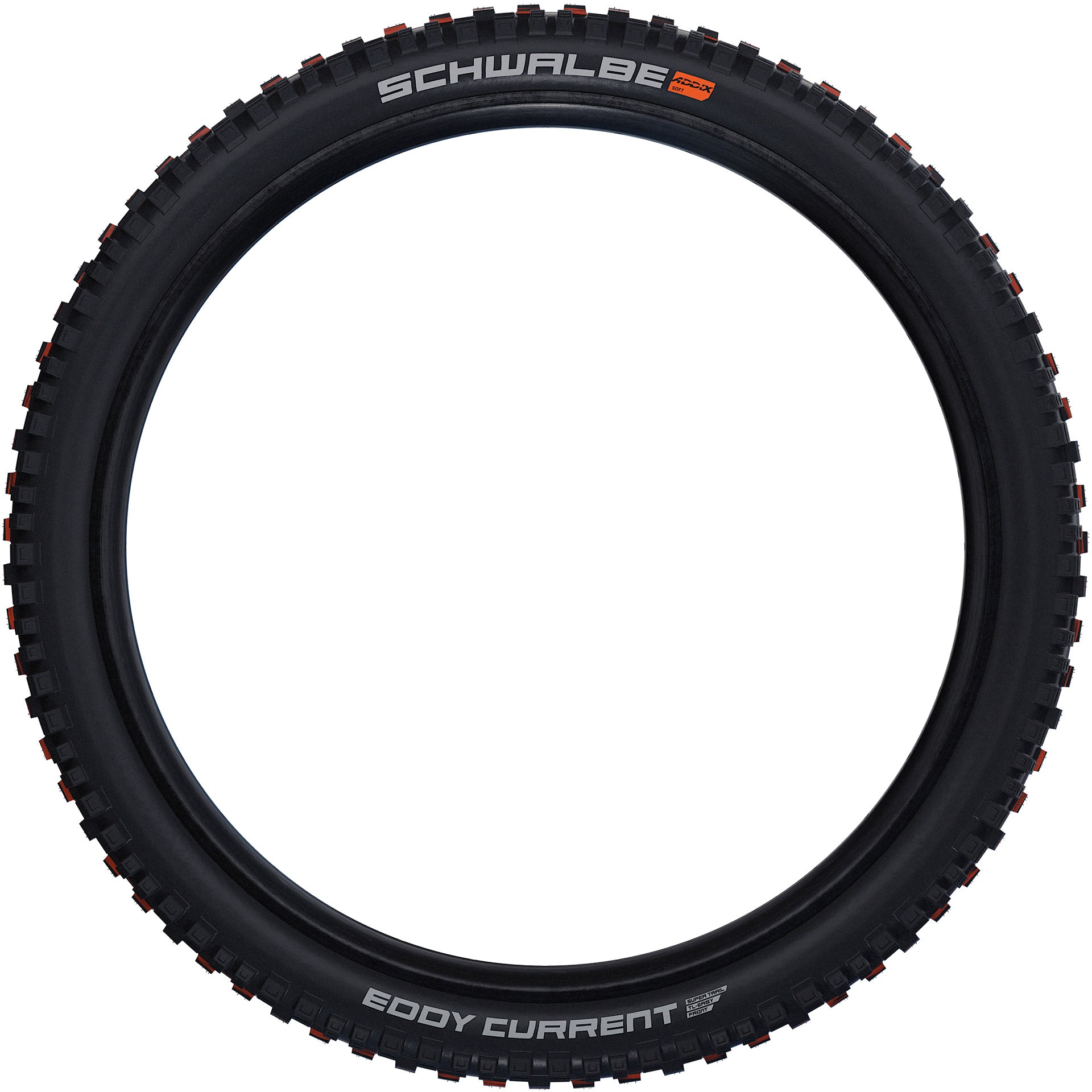 SCHWALBE TIRE 29-2.60 (65-622) Eddy Current Front Evo Black Pliage Band