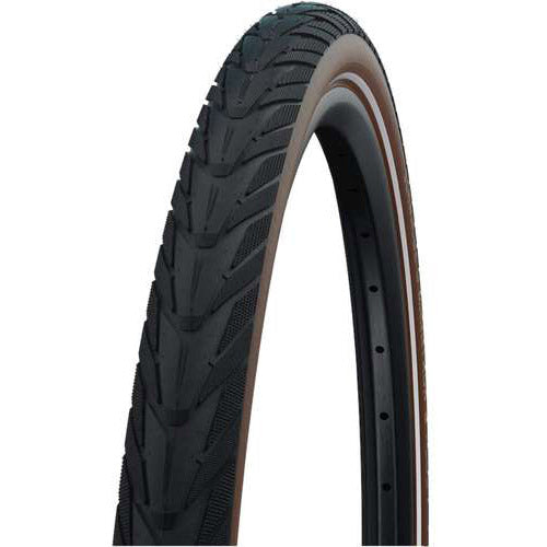 Schwalbe Energizer plus 50-622 28x2.00 Brun Brown Reflection HS492 (étiquette)