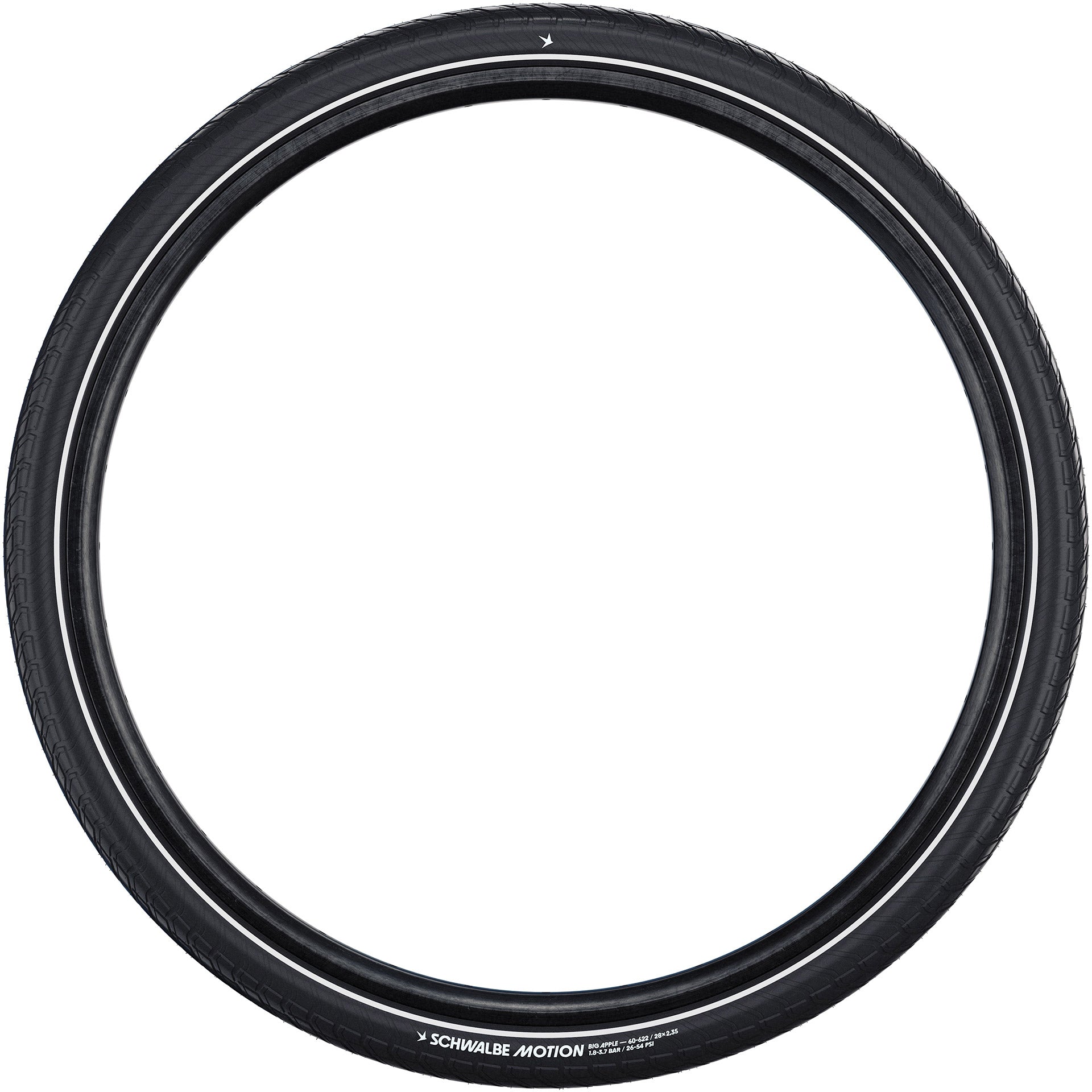 Schwalbe wire bande mouvement big pomme 50-254 + r noir
