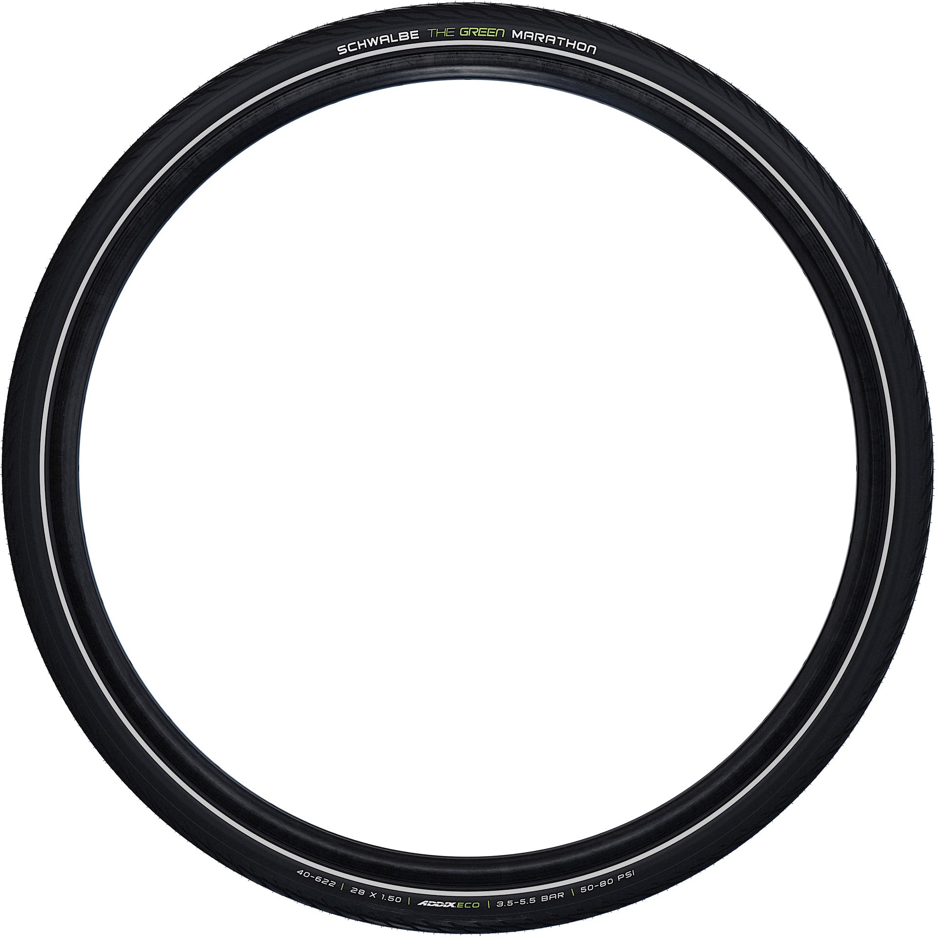 Schwalbe Tire Marathon perf G-Guard 28 x 1,65 ZW reflète