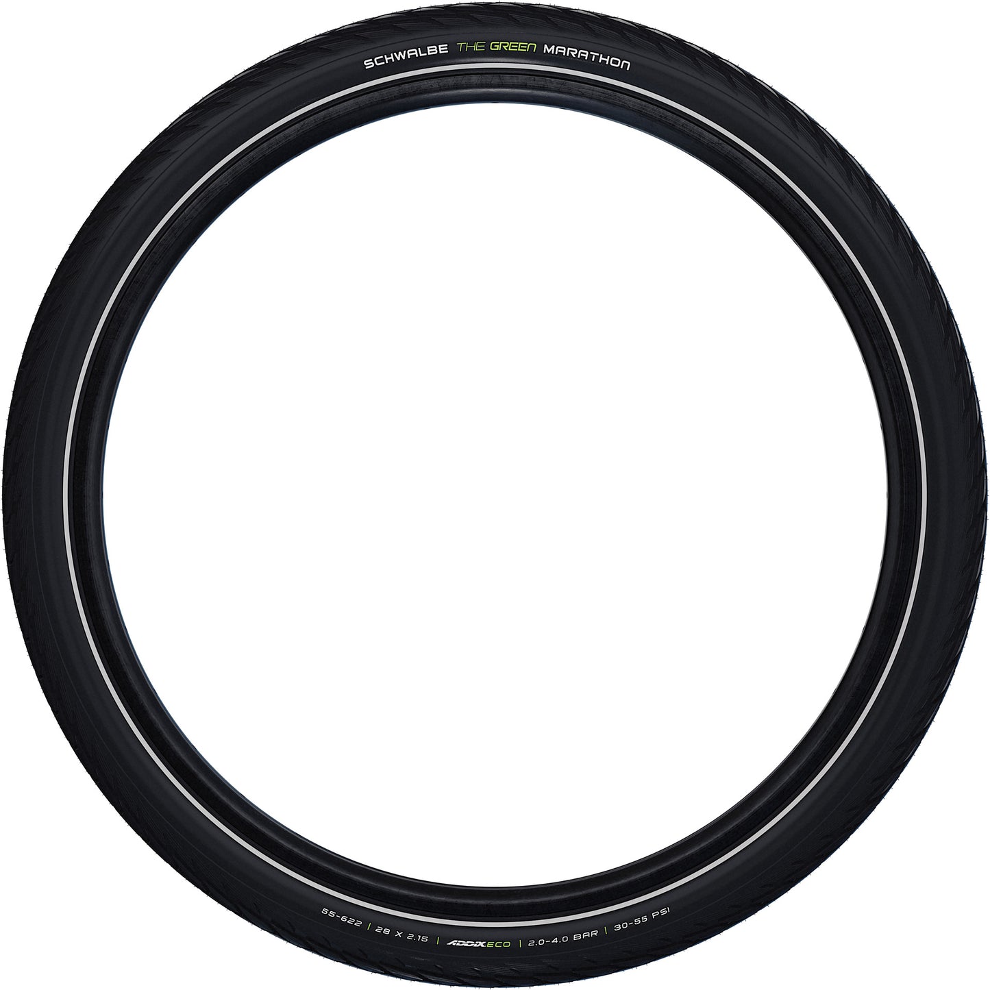 Schwalbe Marathon Green Guard 55-622 (28x2.15) Reflex noir